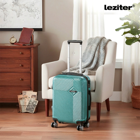 Leziter TraveLux Pro bagaj de mână cu roată detașabilă 40x30x20 cm albastru lagună [1]