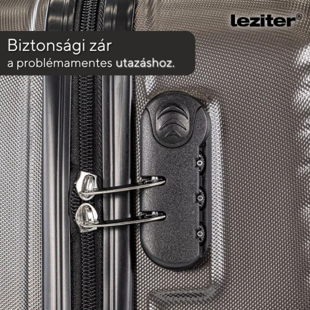 Leziter TraveLux Pro bagaj de mână cu roată detașabilă 40x30x20 cm rose gold [6]