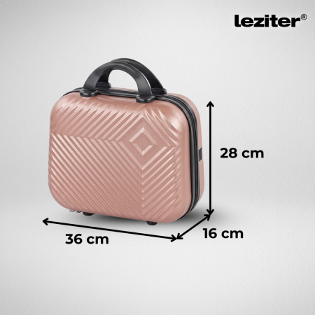 Leziter TraveLux Pro valiză manuală cu capac dur 28x36x16 cm [2]
