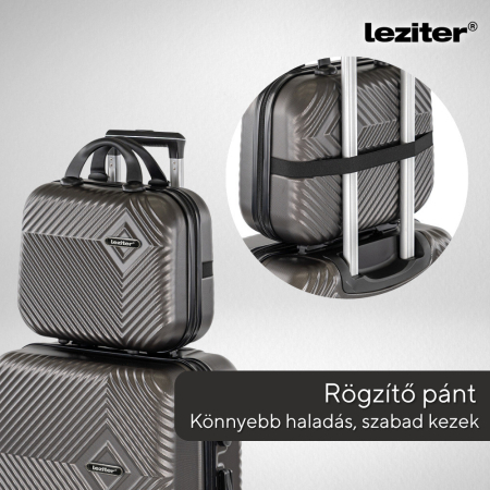 Leziter TraveLux Pro XIII set valiză rulantă gri [5]