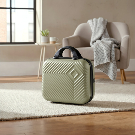 Leziter TraveLux Pro XIV set valiză cu role verde măsliniu [5]