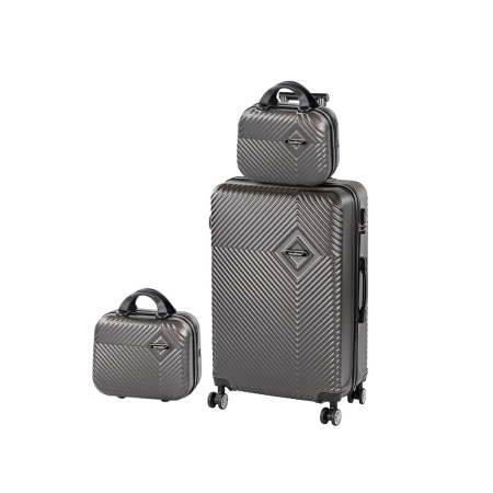 Valiză - Leziter TraveLux Pro XIV set valize rulante gri