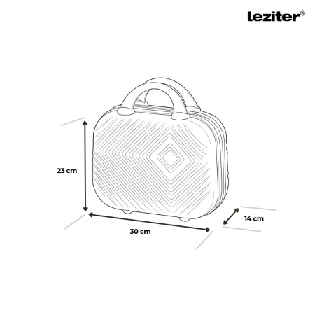 Leziter TraveLux Pro XIV set valize rulante gri [2]