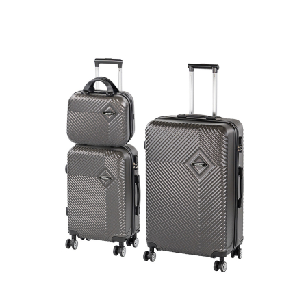 Valiză - Leziter TraveLux Pro XIX set valize rulante gri