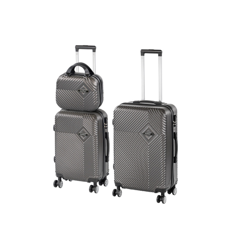 Valiză - Leziter TraveLux Pro XV set valize rulante gri
