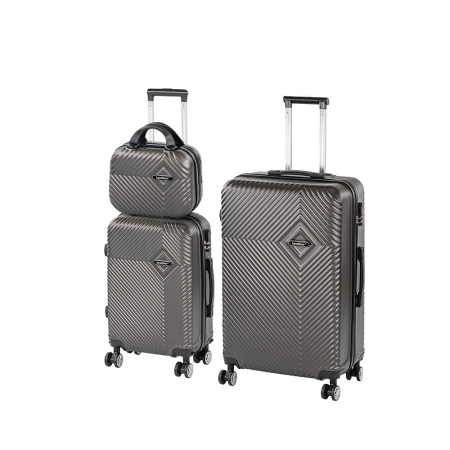 Valiză - Leziter TraveLux Pro XVI set valize rulante gri