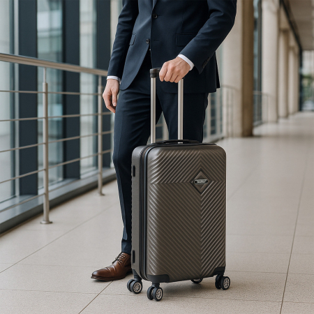 Leziter TraveLux Pro XXI set valiză rulantă gri [1]