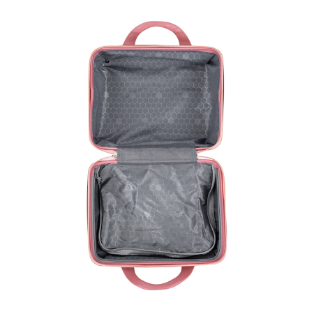 Leziter TraveLux Urban travel duffel cu capac dur 23x30x14 cm roz somon [7]
