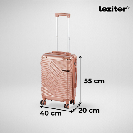 Leziter TraveLux Urban valiză de cabină cu hard top și roți detașabile 50x40x20 cm [2]