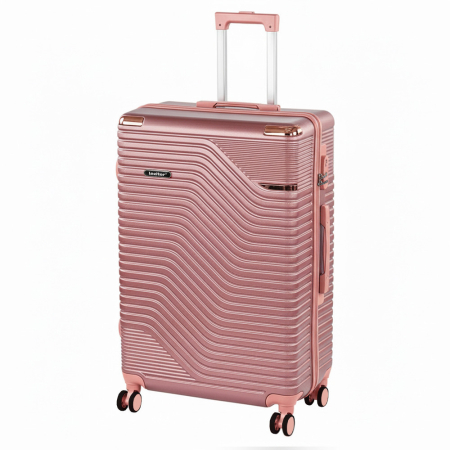 Valiză - Leziter TraveLux Urban valiză mare cu capac dur 76x50x29 cm roz somon