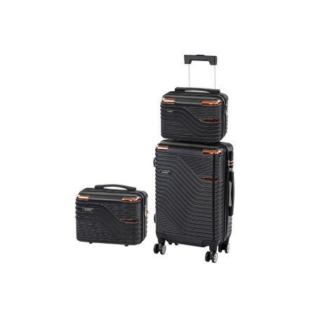 Valiză - Leziter TraveLux Urban XII set valize cu role negru