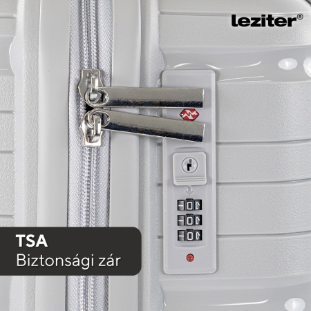 Leziter TraveLux Voyager VIII set valize rulante gri [9]