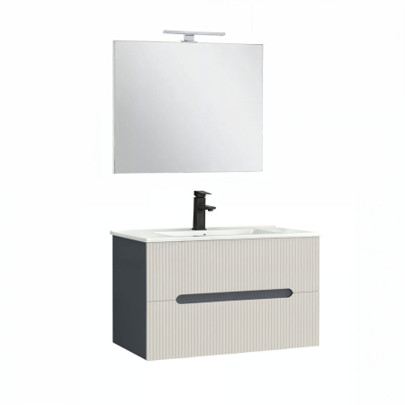 Set mobilier baie - Leziter Trent 80 complet