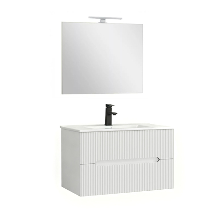 Set mobilier baie - Leziter Trent 80 complet