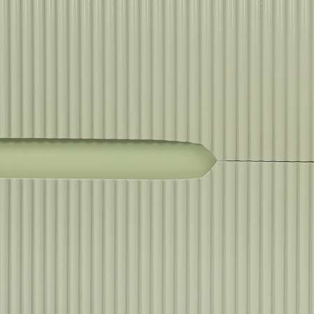 Leziter Trent mobilier de baie 60 cm chiuvetă ceramică (2 sertare) cu oglindă 60x80 cm verde fistic-verde-olive [3]