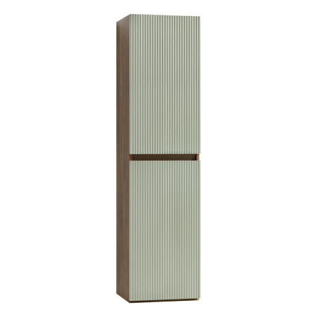 Dulap baie suspendat - Leziter Trent suspendat side cabinet apus de soare stejar verde de măsline