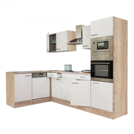 Leziter Unitate de bucătărie de colț Yorki 280 cu cuptor și cuptor cu microunde [1]