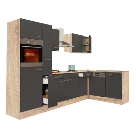 Leziter Unitate de bucătărie de colț Yorki 310 cu cuptor și cuptor cu microunde [6]