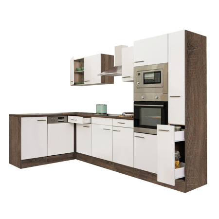 Leziter Unitate de bucătărie de colț Yorki 310 cu cuptor și cuptor cu microunde [1]