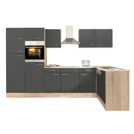 Leziter Unitate de bucătărie de colț Yorki 340 cu congelator superior și frigider [4]