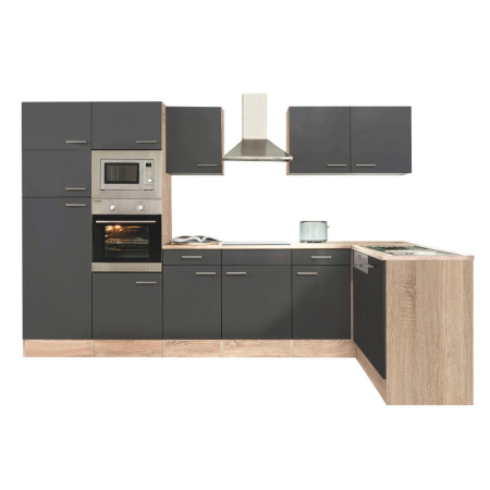 Leziter Unitate de bucătărie de colț Yorki 340 cu congelator superior și frigider [3]