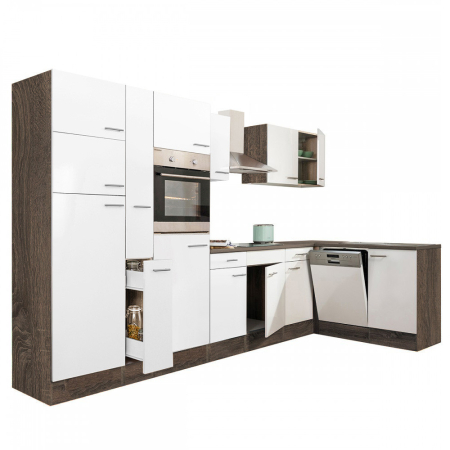 Leziter Unitate de bucătărie de colț Yorki 370 cu congelator superior și frigider [4]