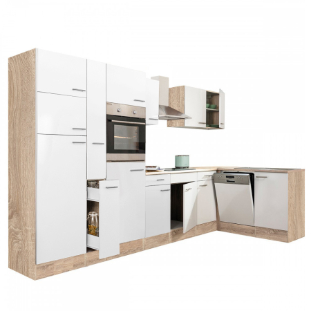 Leziter Unitate de bucătărie de colț Yorki 370 cu congelator superior și frigider [4]