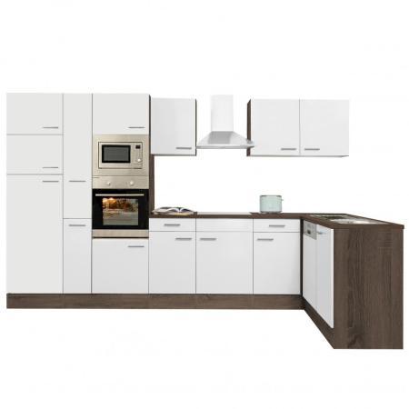 Leziter Unitate de bucătărie de colț Yorki 370 cu congelator superior și frigider [3]