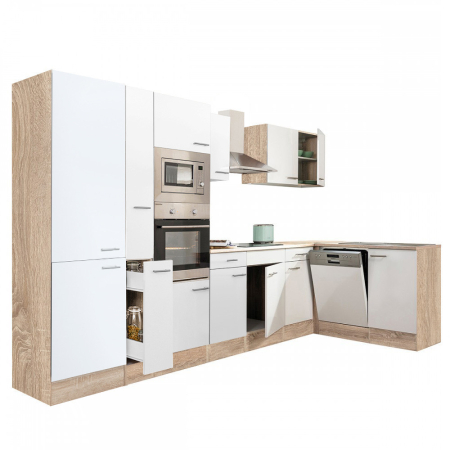 Bucătărie - Leziter Unitate de bucătărie de colț Yorki 370 cu cuptor și cuptor cu microunde