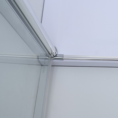 Leziter Ușă de duș cu două aripi Saloon 90x195 cm [6]