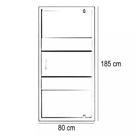 Leziter Ușă de duș Intimo 80x185 cm [9]
