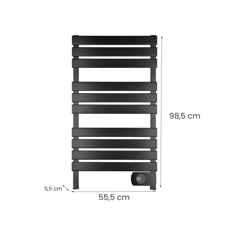 Leziter Uscător electric de prosoape radiator 450W [2]
