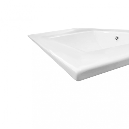 Leziter V956 - Lavoar cu design plat 18x120x46 cm [4]