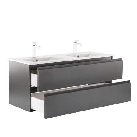 Leziter Vario Pull 120 dulap de bază cu chiuvetă antracit-antracit [4]