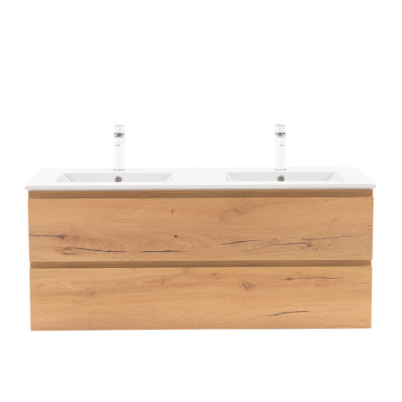 Leziter Vario Pull 120 dulap de bază cu chiuvetă stejar alb [3]