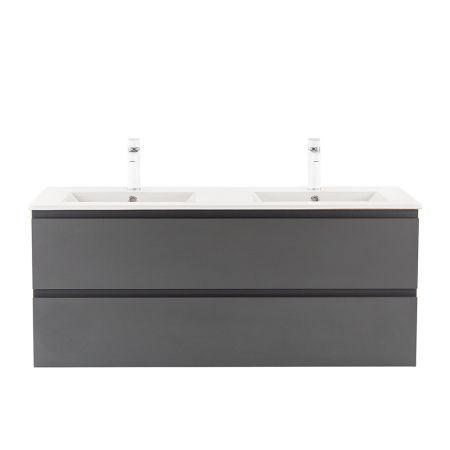 Leziter Vario Pull 120 dulap de bază cu chiuvetă stejar-antracite [3]