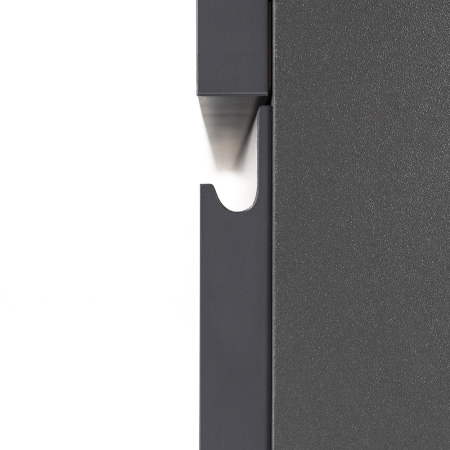 Leziter Vario Pull 80 dulap de bază cu chiuvetă antracit-antracit [6]