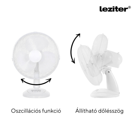 Leziter Ventilator de birou Breeze 40 W 34 cm [3]