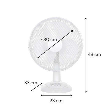 Leziter Ventilator de birou Breeze 40 W 34 cm [2]