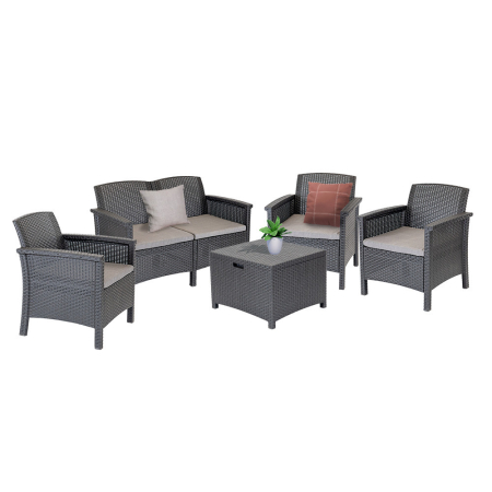 Mobilier grădină - Leziter Venus II Big Set de mobilier de grădină cu 5 locuri