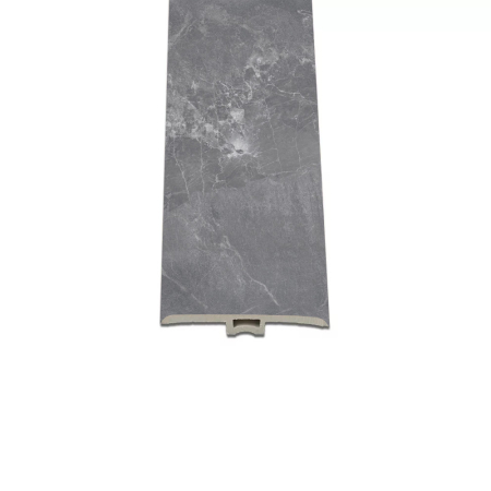 Pardoseli și placări pereți - Leziter Vinil SPC gresie de înlocuire Fjord marmură model gri închis 2400x45x6 mm