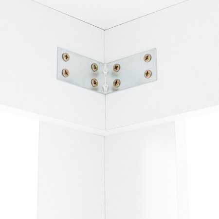 Leziter Yorki Masă de dining standard 140x80 cm alb [6]