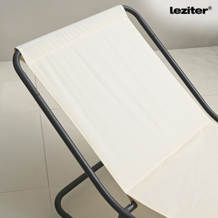 Leziter Zen gradina balansoar bej scaun [8]