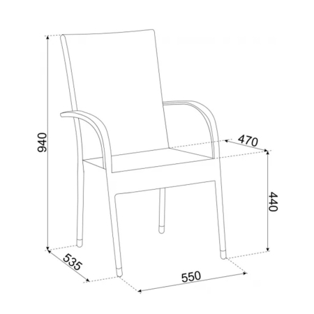 Logé Garden Merano 4 set de mobilier de grădină [2]