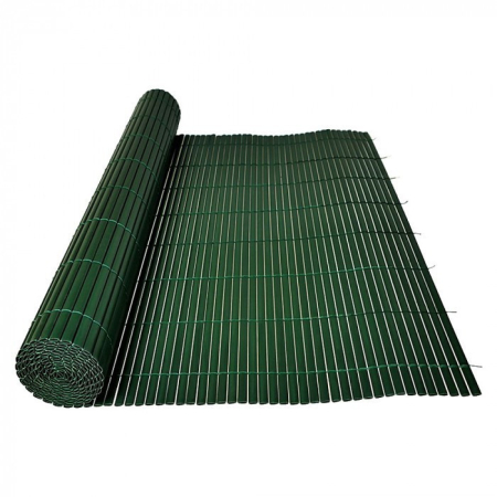 Produse temporar indisponibile - Mirpol Acoperire balcon pentru balustradă din stuf artificial PVC 1,5x3 m verde