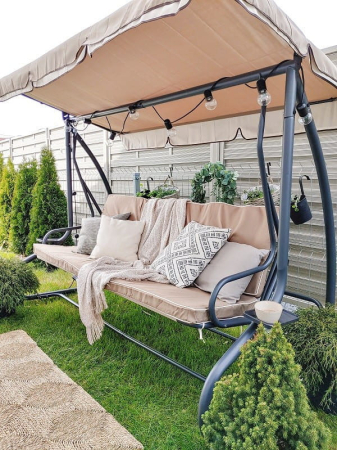 Mirpol Balansoar de grădină Megi cappuccino [1]