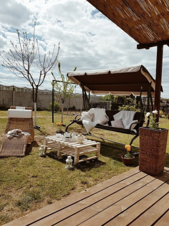 Mirpol Balansoar de grădină Megi maro [2]