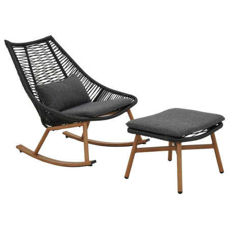 Produse temporar indisponibile - Mirpol Balansoar Helsinki cu suport pentru picioare