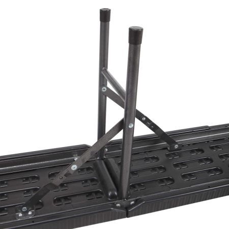 Mirpol Bancă de grădină pliabilă neagră Vivid 180 cm [5]