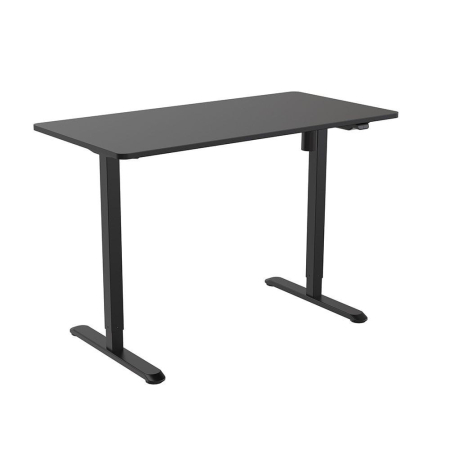 Birou - Mirpol Birou cu reglare pe înălțime, 120x60 cm negru